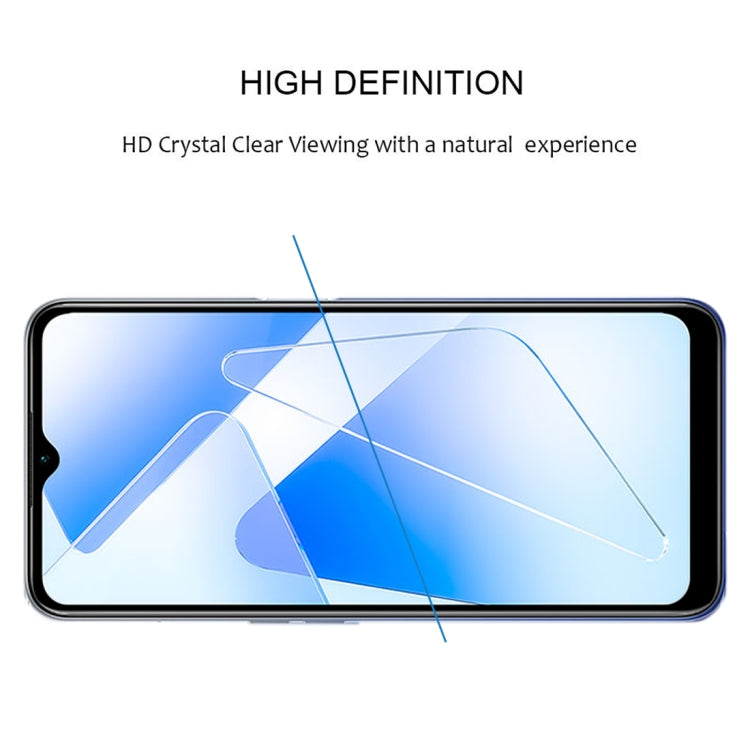 For OPPO A55 5G Full Glue Full Screen Tempered Glass Film