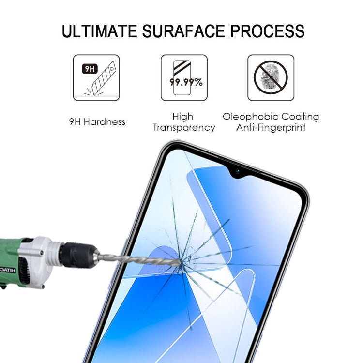 For OPPO A55 5G Full Glue Full Screen Tempered Glass Film