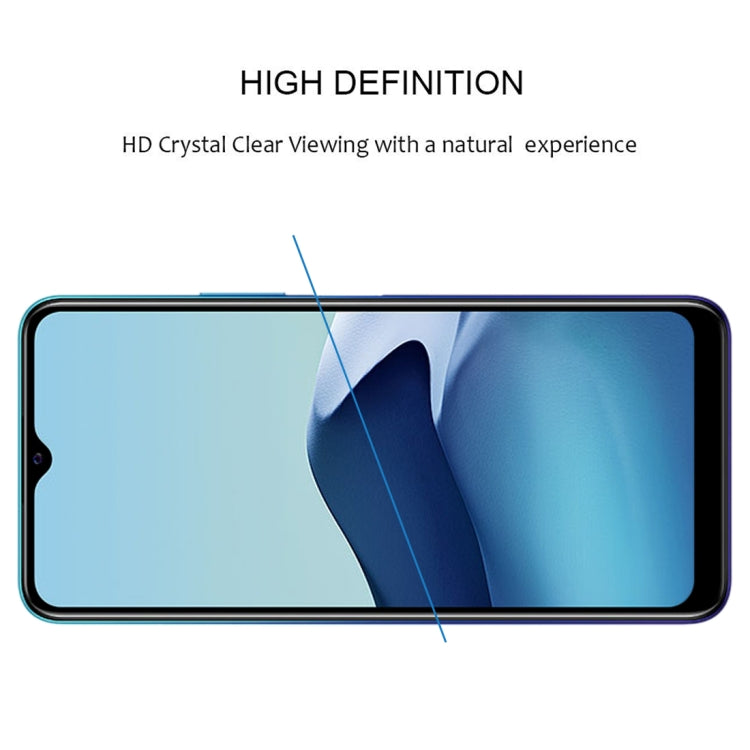 For vivo Y20A Full Glue Full Screen Tempered Glass Film