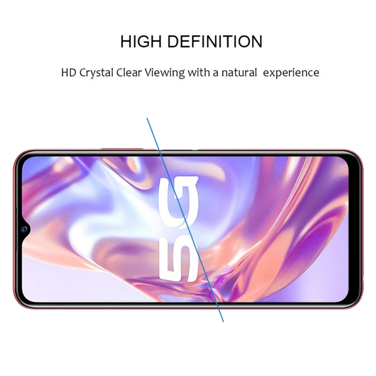 For vivo Y31s 5G Full Glue Full Screen Tempered Glass Film