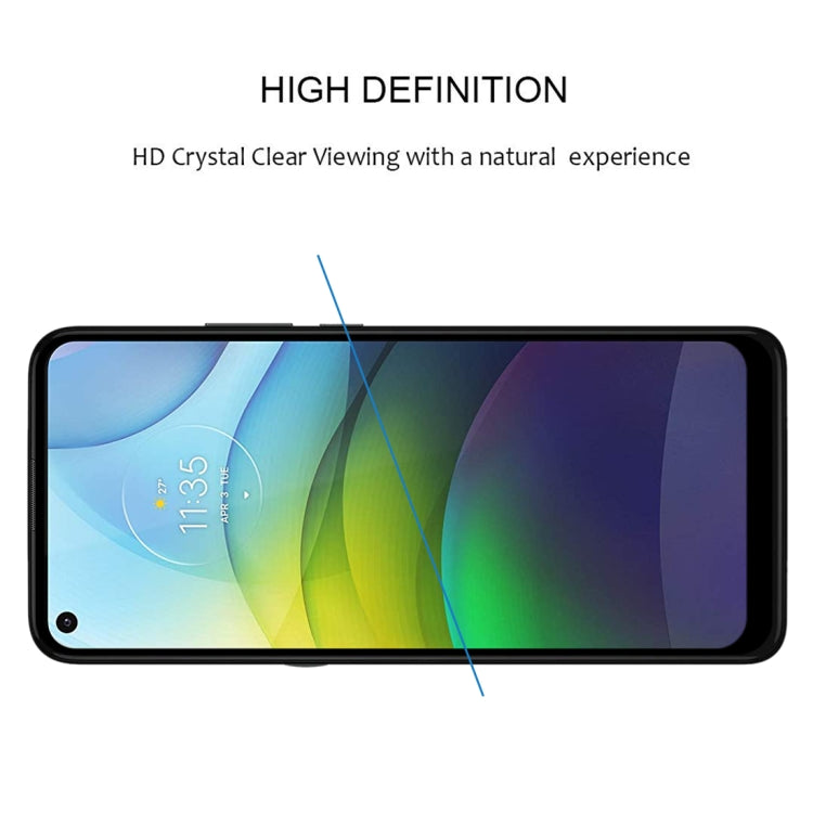 For Motorola Moto G9 Power 25 PCS Full Glue Full Screen Tempered Glass Film
