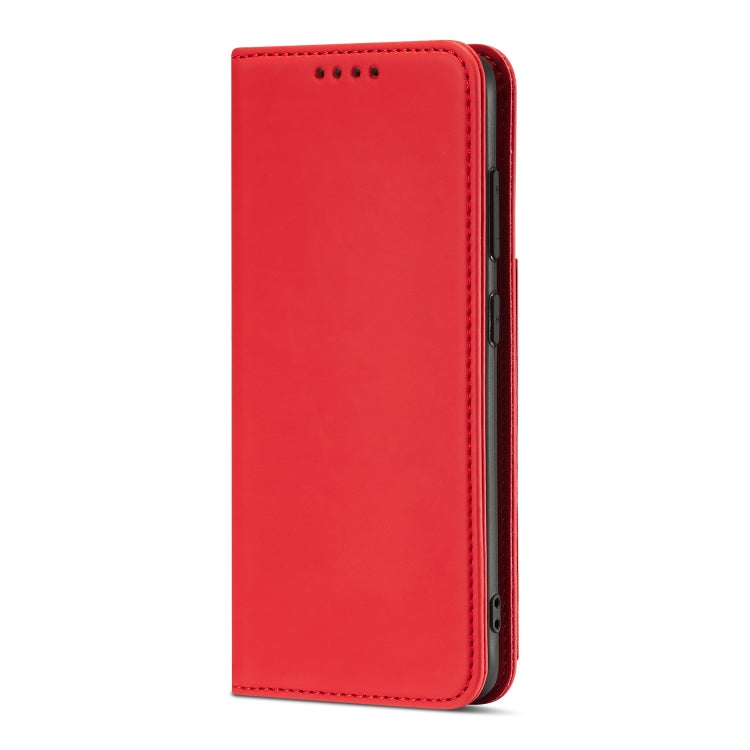 For Samsung Galaxy A02s 164mm (EU Version) Strong Magnetism Liquid Feel Horizontal Flip Leather Case with Holder & Card Slots & Wallet