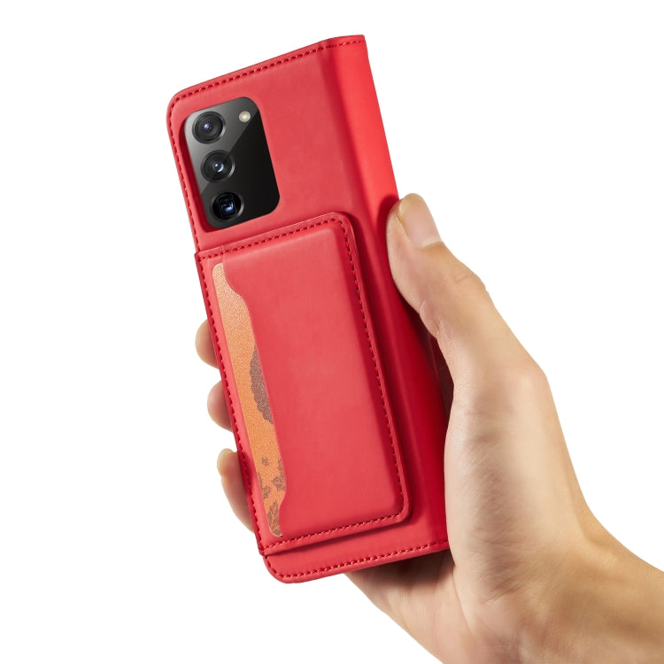For Samsung Galaxy A02s 164mm (EU Version) Strong Magnetism Liquid Feel Horizontal Flip Leather Case with Holder & Card Slots & Wallet