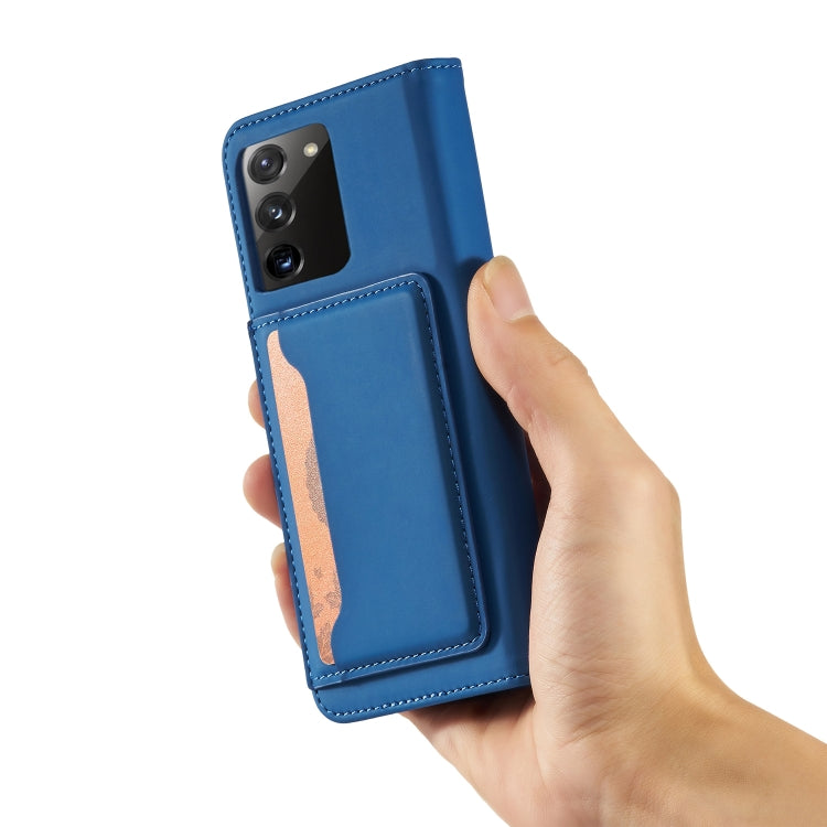 For Samsung Galaxy A02s 164mm (EU Version) Strong Magnetism Liquid Feel Horizontal Flip Leather Case with Holder & Card Slots & Wallet