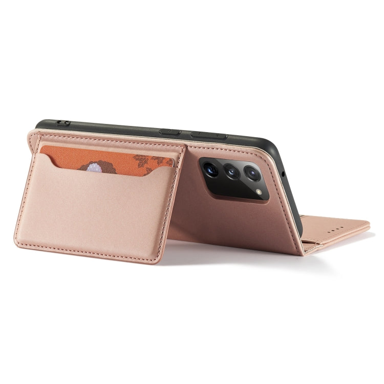 For Samsung Galaxy A02s 164mm (EU Version) Strong Magnetism Liquid Feel Horizontal Flip Leather Case with Holder & Card Slots & Wallet