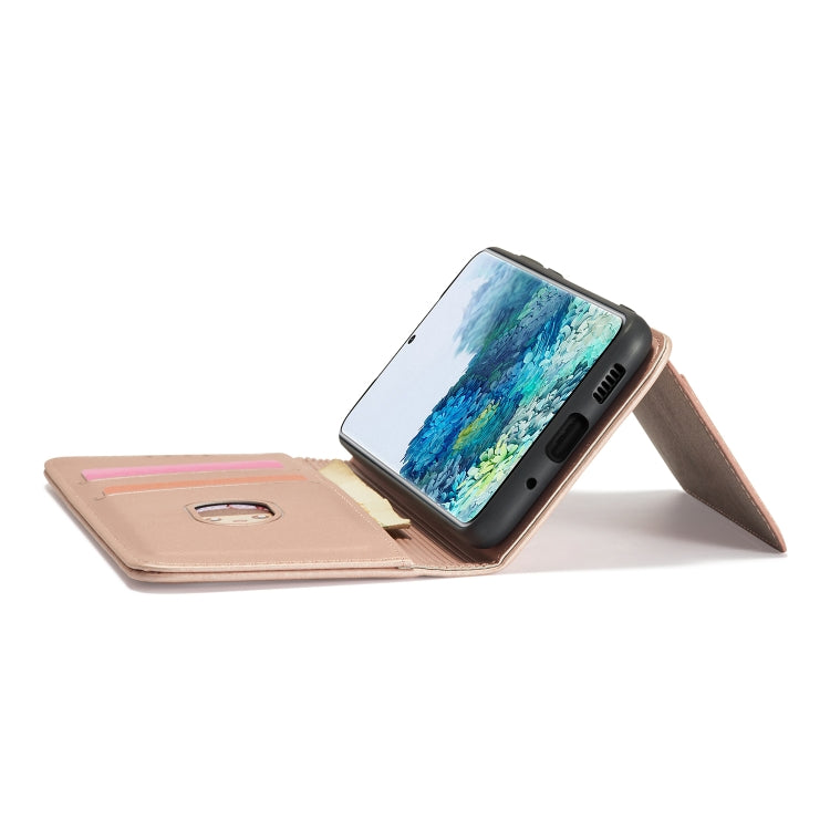 For Samsung Galaxy A02s 164mm (EU Version) Strong Magnetism Liquid Feel Horizontal Flip Leather Case with Holder & Card Slots & Wallet