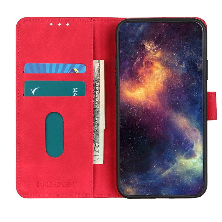 For Xiaomi Redmi 9T / Note 9 4G KHAZNEH Retro Texture PU + TPU Horizontal Flip Leather Case with Holder & Card Slots & Wallet