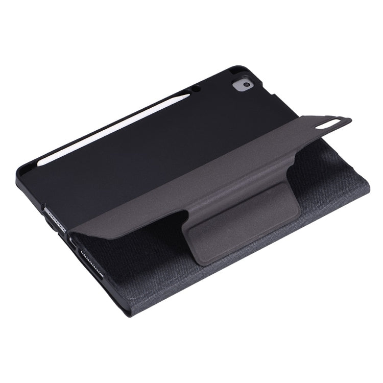 T2092 Bluetooth Keyboard PU Leather + Soft TPU Tablet Case with Touchpad & Pen Slot For iPad 10.2(2020/2019) Air 10.5 / Pro 10.5