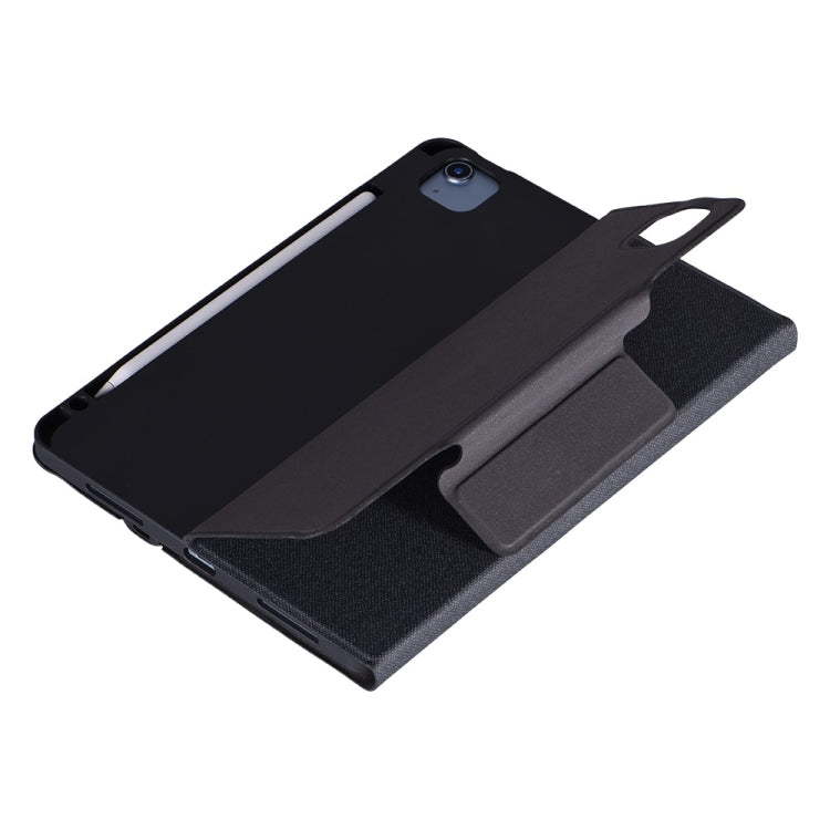 T2096 Bluetooth Keyboard PU Leather + Soft TPU Tablet Case with Touchpad & Pen Slot For iPad Air 2020 10.9 / Pro 11(2020/2018)