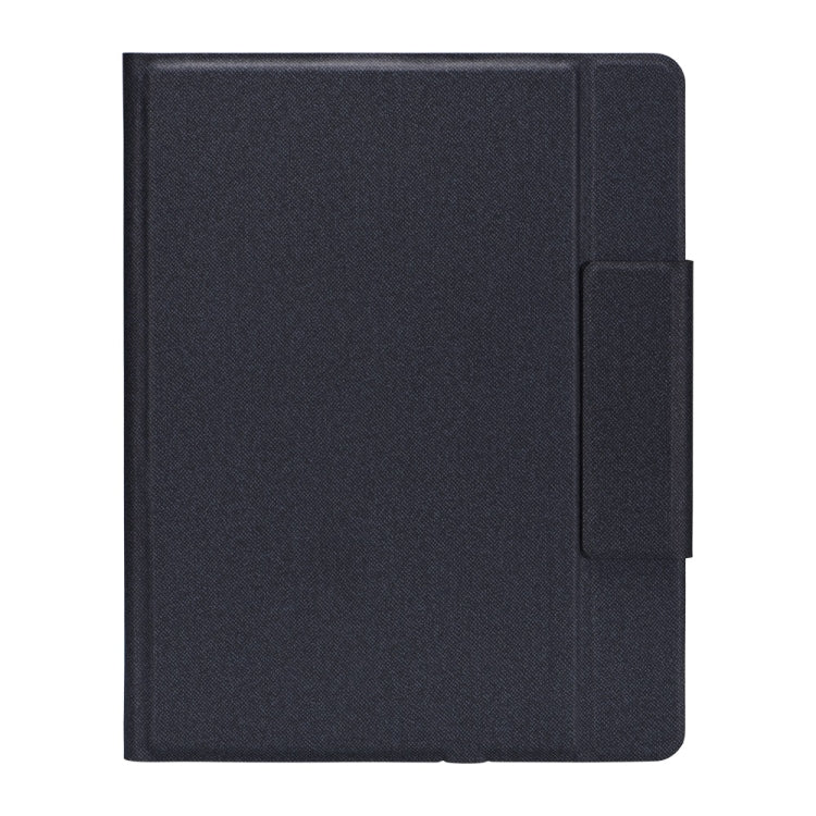 T2098 Bluetooth Keyboard PU Leather + Soft TPU Tablet Case with Touchpad & Pen Slot For iPad Pro 12.9 (2020/2018)(Black)