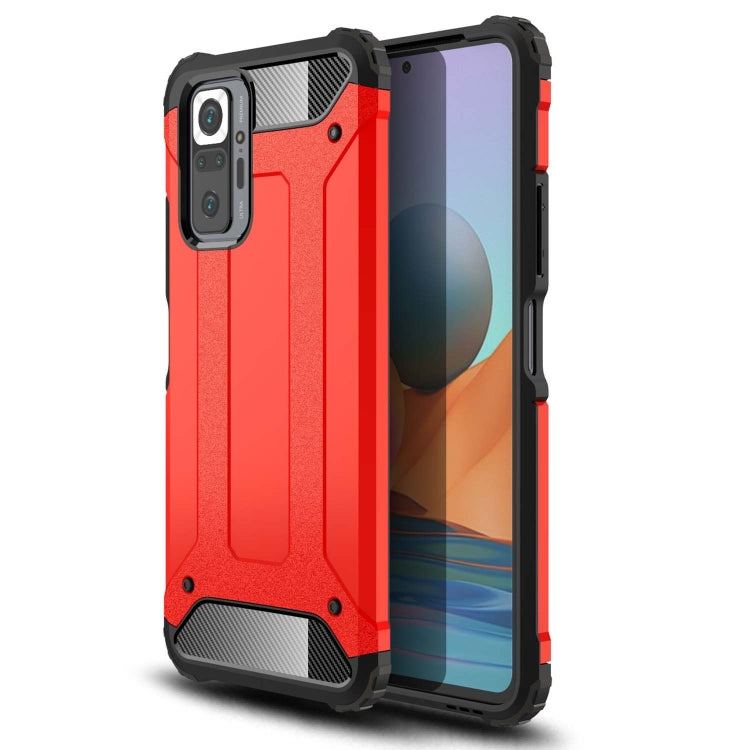 For Xiaomi Redmi Note 10 Pro / Note 10 Pro Max Magic Armor TPU + PC Combination Case