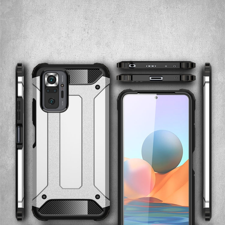 For Xiaomi Redmi Note 10 Pro / Note 10 Pro Max Magic Armor TPU + PC Combination Case