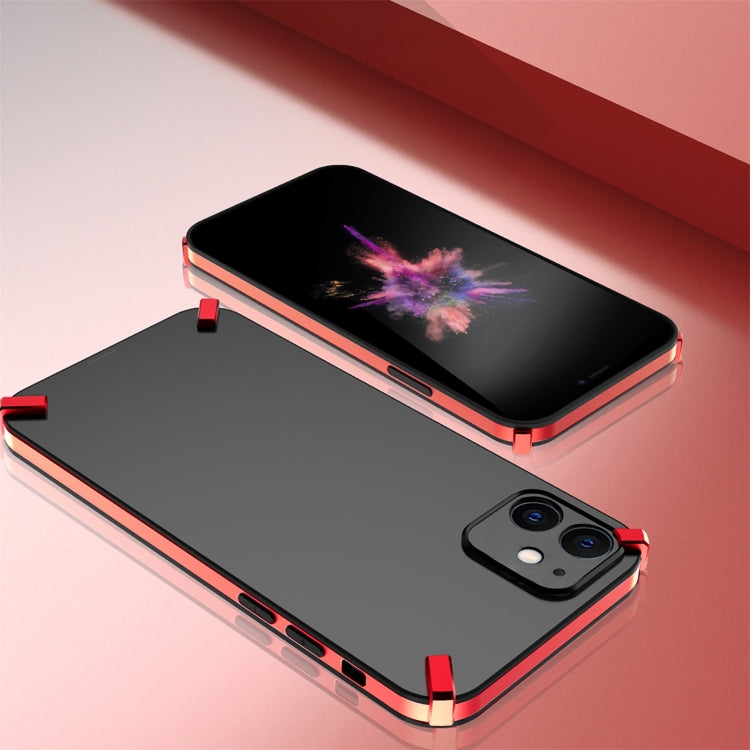 For iPhone 12 mini X-Four PC+TPU Shockproof Protective Case