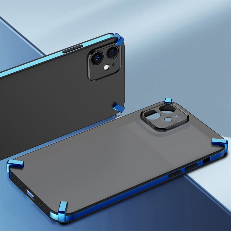 For iPhone 12 X-Four PC+TPU Shockproof Protective Case