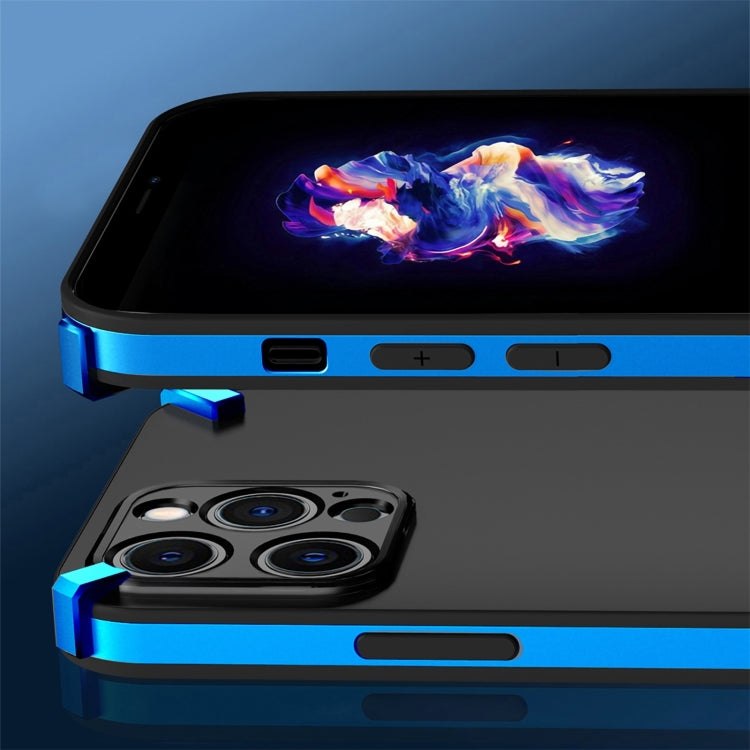 For iPhone 12 Pro X-Four PC+TPU Shockproof Protective Case