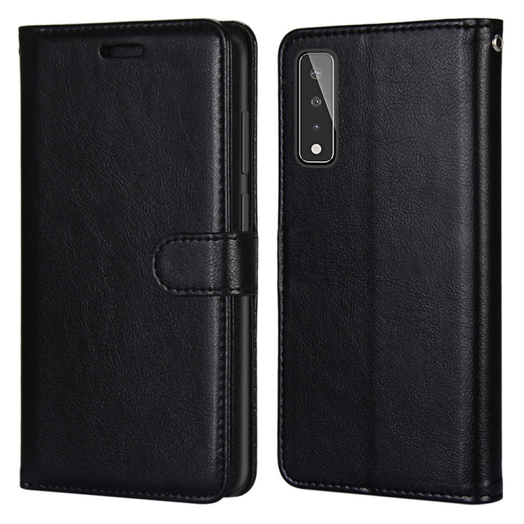 For LG Stylo 7 5G Pure Color Horizontal Flip PU Leather Case with Holder & Card Slots & Wallet & Photo Frame