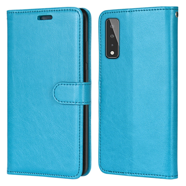 For LG Stylo 7 5G Pure Color Horizontal Flip PU Leather Case with Holder & Card Slots & Wallet & Photo Frame