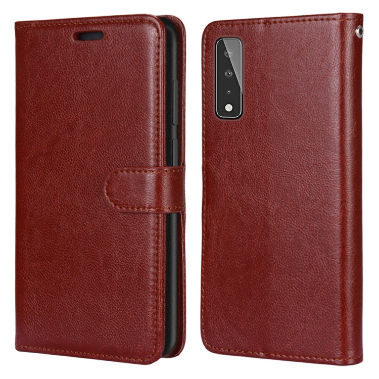 For LG Stylo 7 5G Pure Color Horizontal Flip PU Leather Case with Holder & Card Slots & Wallet & Photo Frame