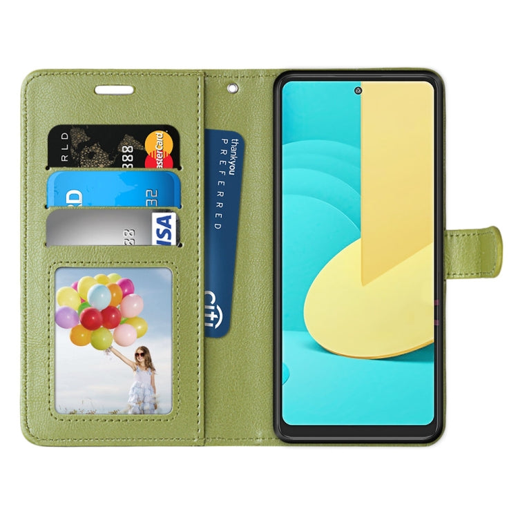 For LG Stylo 7 5G Pure Color Horizontal Flip PU Leather Case with Holder & Card Slots & Wallet & Photo Frame