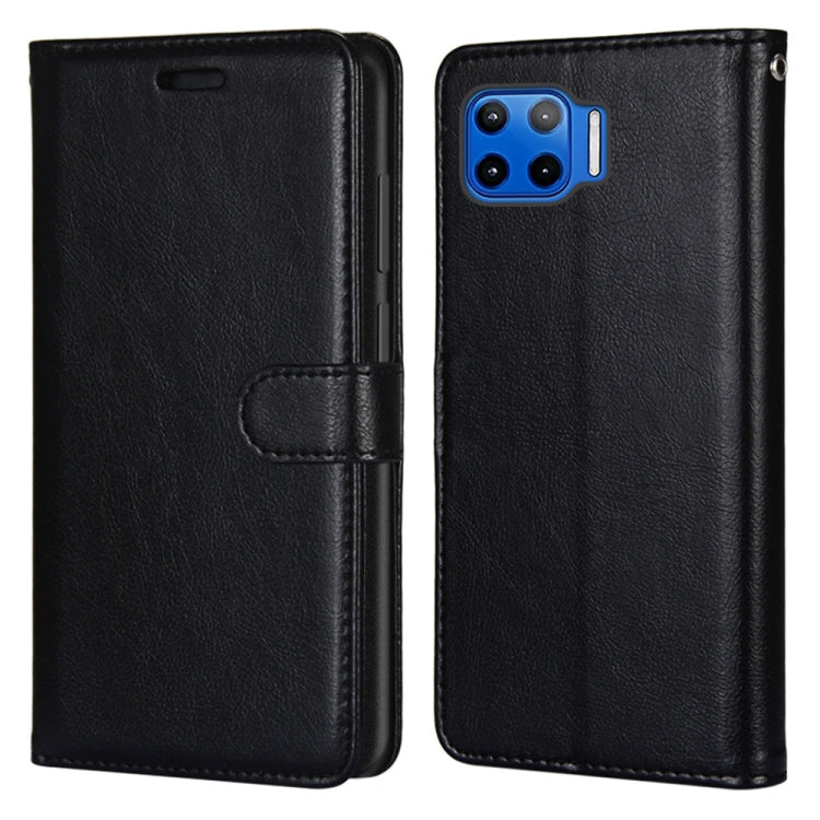 For Motorola Mote G 5G Plus Pure Color Horizontal Flip PU Leather Case with Holder & Card Slots & Wallet & Photo Frame