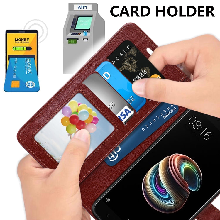 For OPPO A52 / A92 / A72 5G Pure Color Horizontal Flip PU Leather Case with Holder & Card Slots & Wallet & Photo Frame