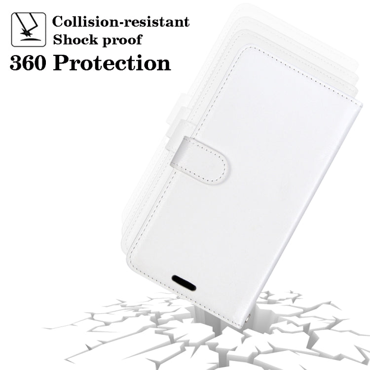 For Alcatel 1S (2021) Pure Color Horizontal Flip PU Leather Case with Holder & Card Slots & Wallet & Photo Frame