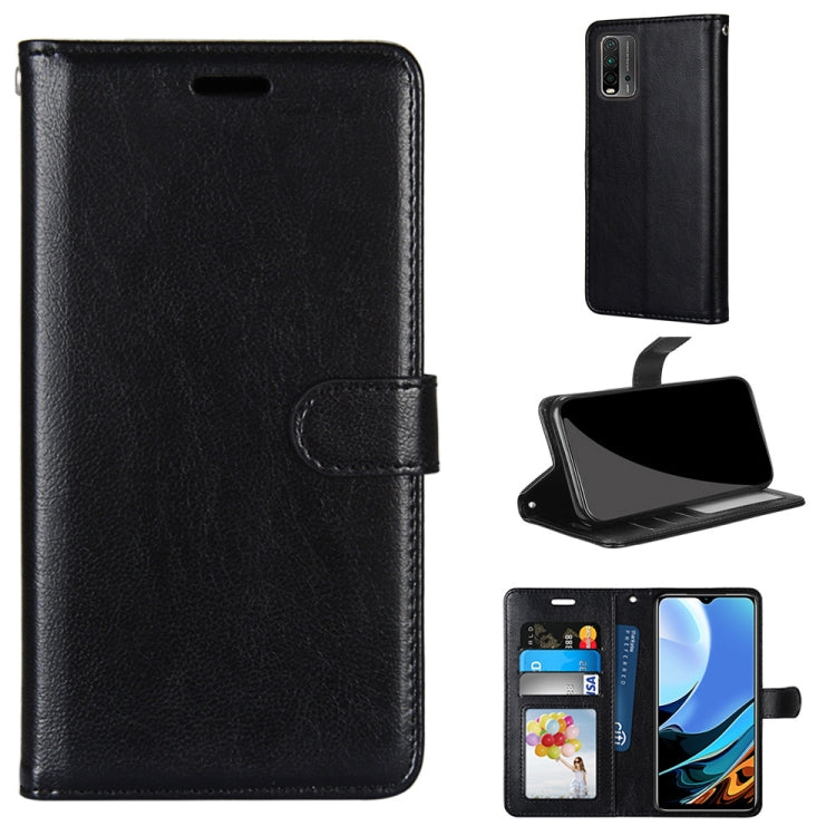 For Xiaomi Redmi 9 Power / Note 9 4G Pure Color Horizontal Flip PU Leather Case with Holder & Card Slots & Wallet & Photo Frame