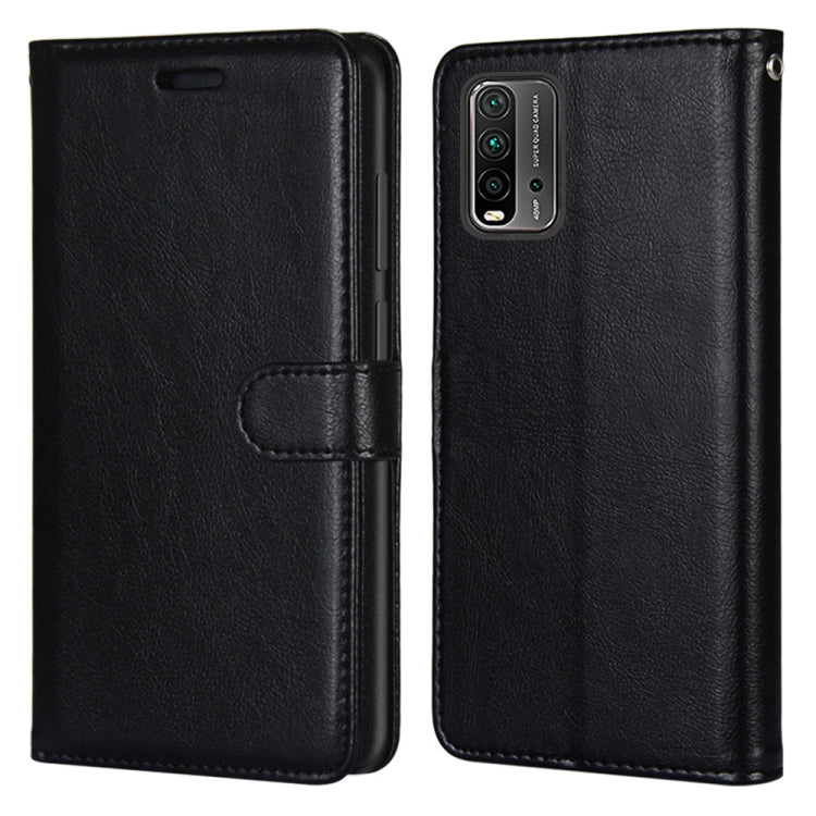 For Xiaomi Redmi 9 Power / Note 9 4G Pure Color Horizontal Flip PU Leather Case with Holder & Card Slots & Wallet & Photo Frame