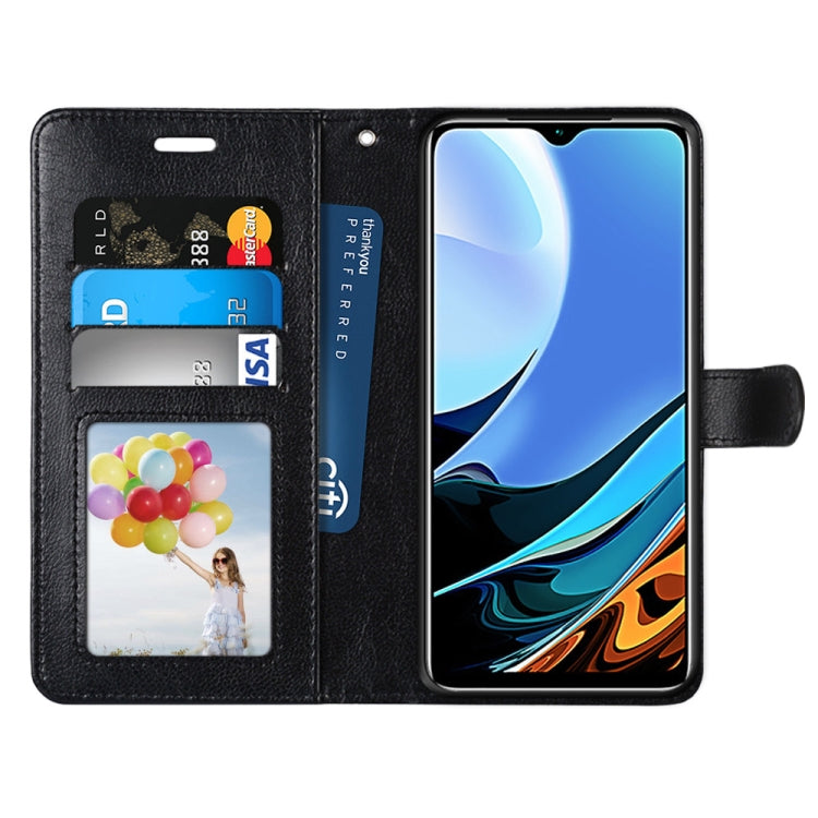 For Xiaomi Redmi 9 Power / Note 9 4G Pure Color Horizontal Flip PU Leather Case with Holder & Card Slots & Wallet & Photo Frame