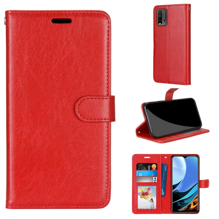 For Xiaomi Redmi 9 Power / Note 9 4G Pure Color Horizontal Flip PU Leather Case with Holder & Card Slots & Wallet & Photo Frame