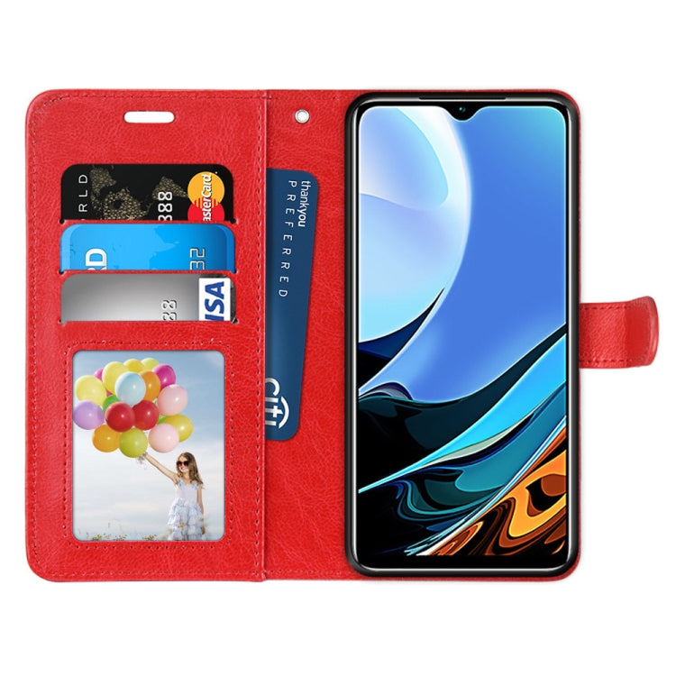 For Xiaomi Redmi 9 Power / Note 9 4G Pure Color Horizontal Flip PU Leather Case with Holder & Card Slots & Wallet & Photo Frame