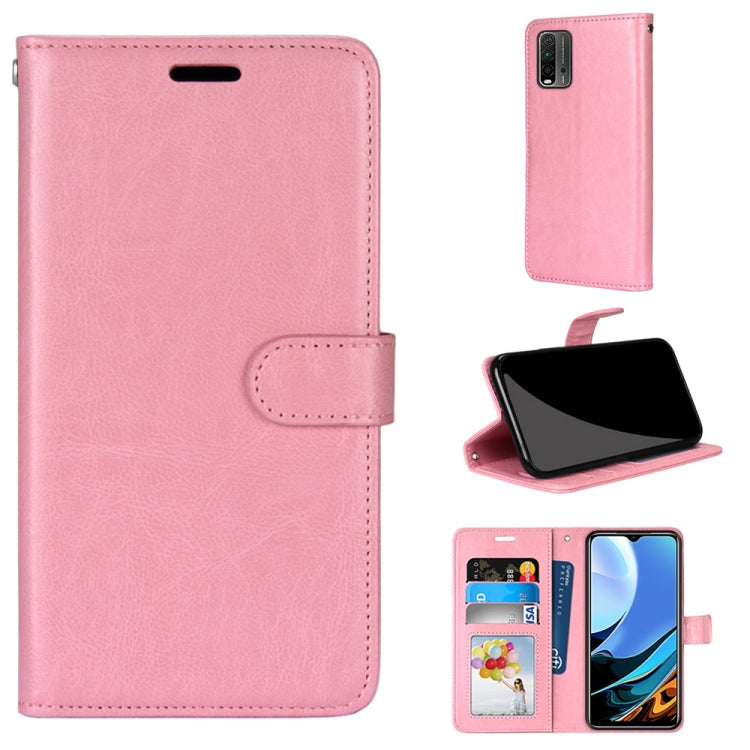 For Xiaomi Redmi 9 Power / Note 9 4G Pure Color Horizontal Flip PU Leather Case with Holder & Card Slots & Wallet & Photo Frame