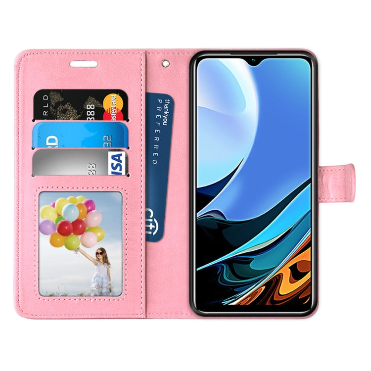 For Xiaomi Redmi 9 Power / Note 9 4G Pure Color Horizontal Flip PU Leather Case with Holder & Card Slots & Wallet & Photo Frame