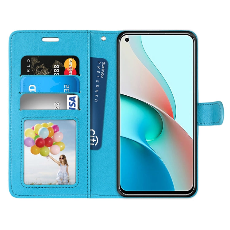 For Xiaomi Redmi Note 9 5G / Note 9T Pure Color Horizontal Flip PU Leather Case with Holder & Card Slots & Wallet & Photo Frame