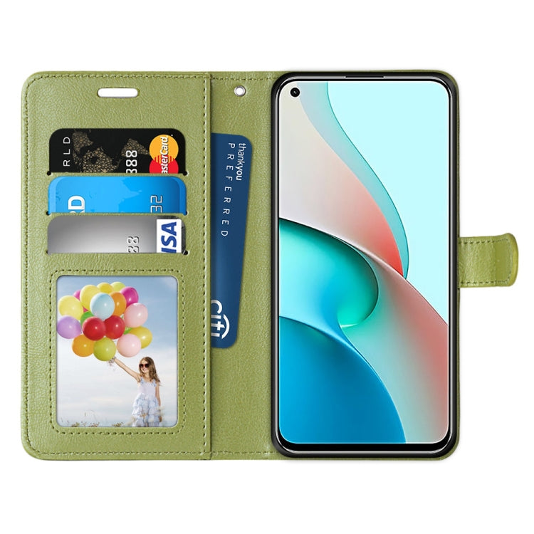 For Xiaomi Redmi Note 9 5G / Note 9T Pure Color Horizontal Flip PU Leather Case with Holder & Card Slots & Wallet & Photo Frame