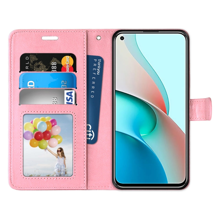 For Xiaomi Redmi Note 9 5G / Note 9T Pure Color Horizontal Flip PU Leather Case with Holder & Card Slots & Wallet & Photo Frame