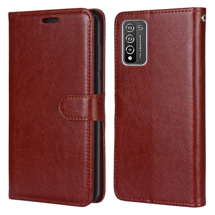 For Huawei Honor 10X Lite Pure Color Horizontal Flip PU Leather Case with Holder & Card Slots & Wallet & Photo Frame