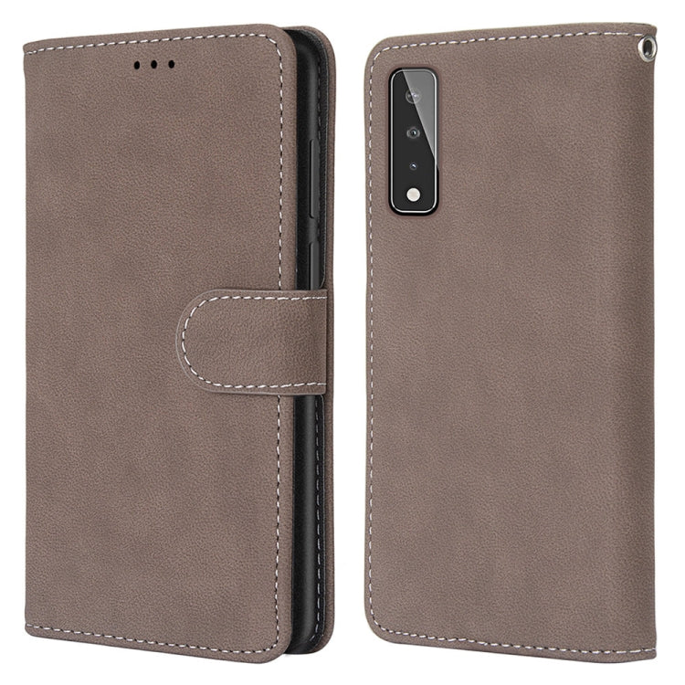 For LG Stylo 7 5G Retro Frosted Horizontal Flip PU Leather Case with Holder & Card Slots & Wallet & Photo Frame