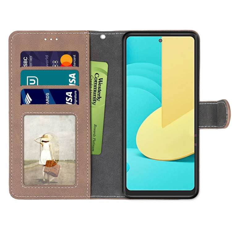 For LG Stylo 7 5G Retro Frosted Horizontal Flip PU Leather Case with Holder & Card Slots & Wallet & Photo Frame