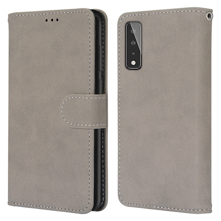 For LG Stylo 7 5G Retro Frosted Horizontal Flip PU Leather Case with Holder & Card Slots & Wallet & Photo Frame