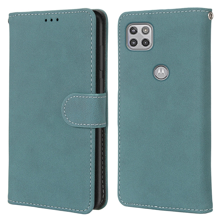 For Motorola Mote G 5G Retro Frosted Horizontal Flip PU Leather Case with Holder & Card Slots & Wallet & Photo Frame