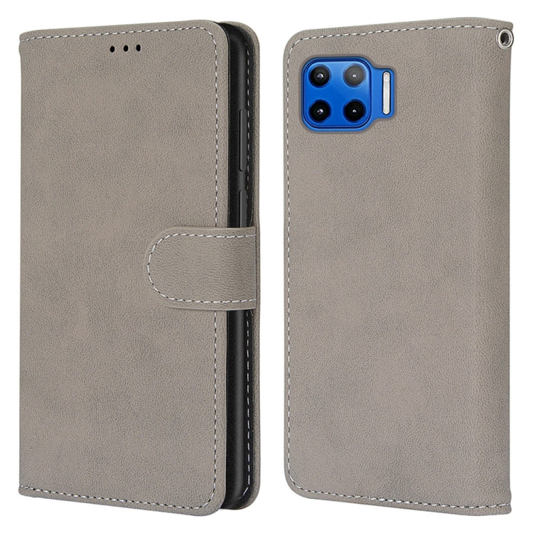 For Motorola Mote G 5G Plus Retro Frosted Horizontal Flip PU Leather Case with Holder & Card Slots & Wallet & Photo Frame