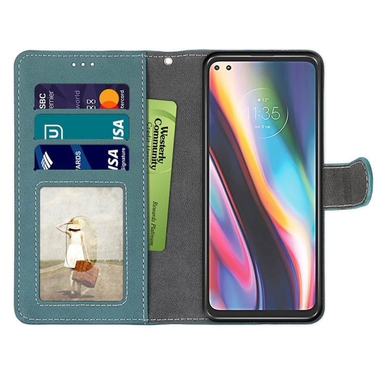 For Motorola Mote G 5G Plus Retro Frosted Horizontal Flip PU Leather Case with Holder & Card Slots & Wallet & Photo Frame