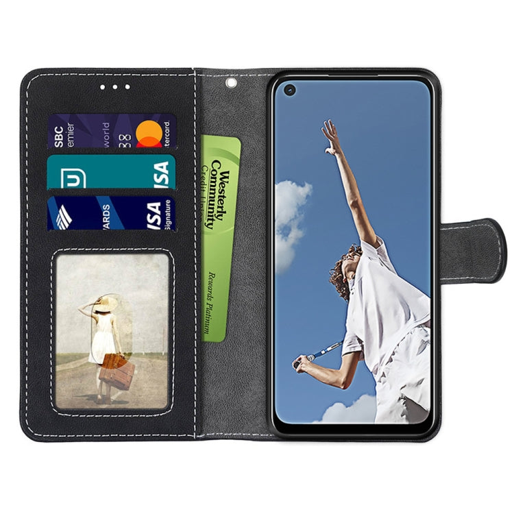 For OPPO A52 / A92 / A72 Retro Frosted Horizontal Flip PU Leather Case with Holder & Card Slots & Wallet & Photo Frame