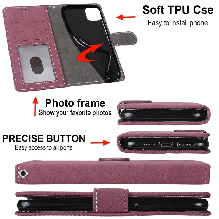 For OPPO A52 / A92 / A72 Retro Frosted Horizontal Flip PU Leather Case with Holder & Card Slots & Wallet & Photo Frame