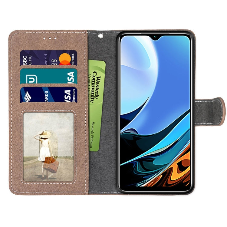 For Xiaomi Redmi 9 Power / Note 9 4G Retro Frosted Horizontal Flip PU Leather Case with Holder & Card Slots & Wallet & Photo Frame