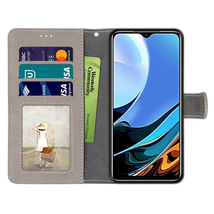 For Xiaomi Redmi 9 Power / Note 9 4G Retro Frosted Horizontal Flip PU Leather Case with Holder & Card Slots & Wallet & Photo Frame