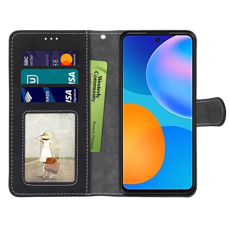For Huawei P Smart 2021 / Y7a Retro Frosted Horizontal Flip PU Leather Case with Holder & Card Slots & Wallet & Photo Frame