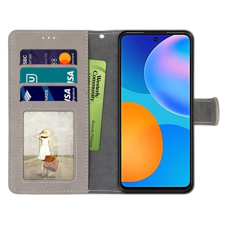 For Huawei P Smart 2021 / Y7a Retro Frosted Horizontal Flip PU Leather Case with Holder & Card Slots & Wallet & Photo Frame