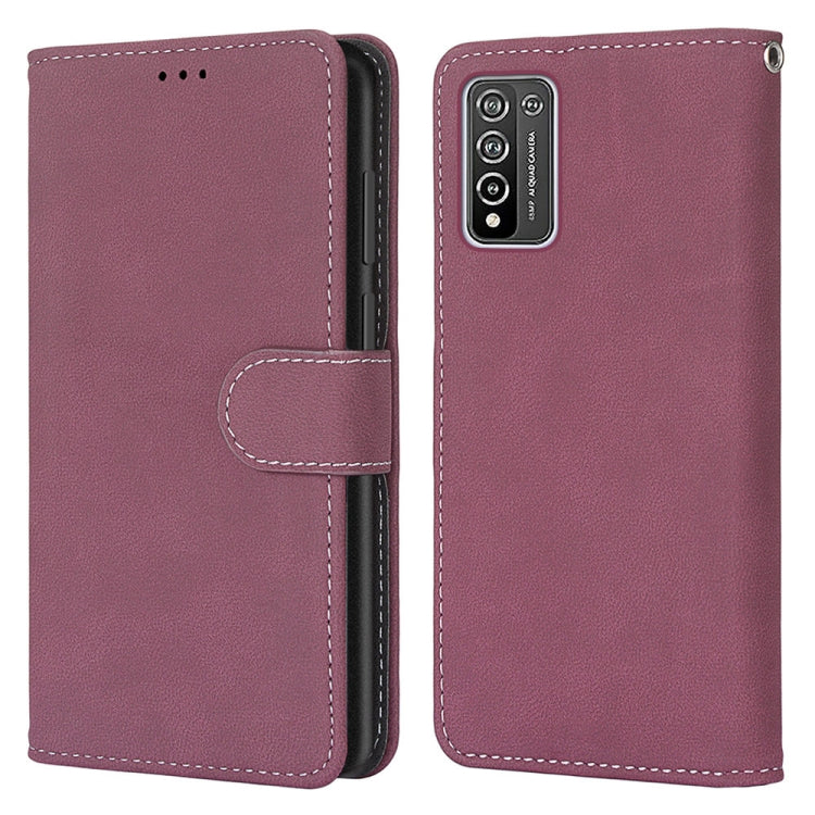 For Honor 10X Lite Retro Frosted Horizontal Flip PU Leather Case with Holder & Card Slots & Wallet & Photo Frame